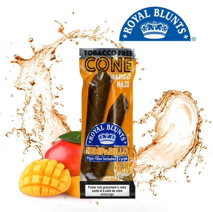 Blunts Cones pré-roulés blueberry HEMPARILLO