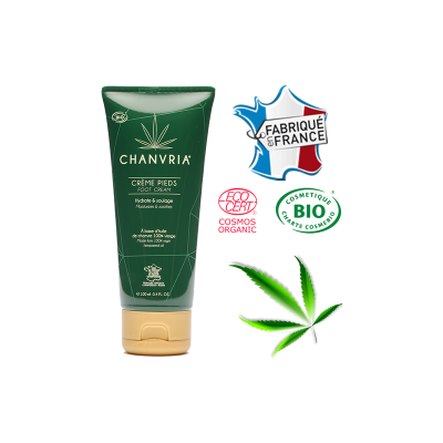 Creme pieds bio 100 ml chanvria