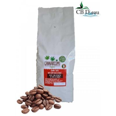 Grains de café en sachet de 1kg