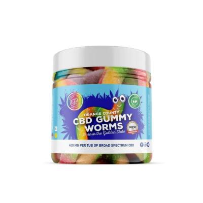 Gummies Worms Small Orange County