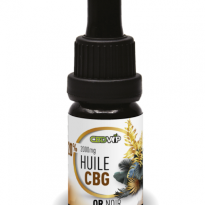 Huile cbg or noir 20 