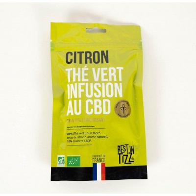 Infusions the vert citron chun mee bio au cbd