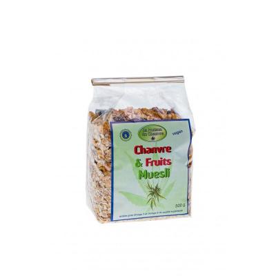 Muesli chanvre et fruits 500g