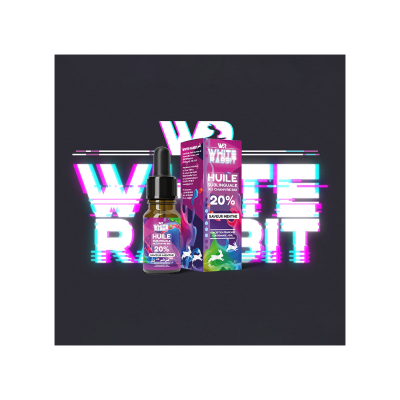 WHITE RABBIT - HUILE SUBLINGUALE HHC / CBD 20%